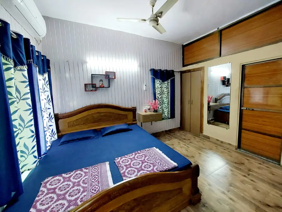 Bedroom room of the 2 BHK villa in Jambrung, Karjat
