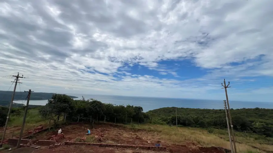 Spacious internal roads within the Dapoli gated community NA plots
