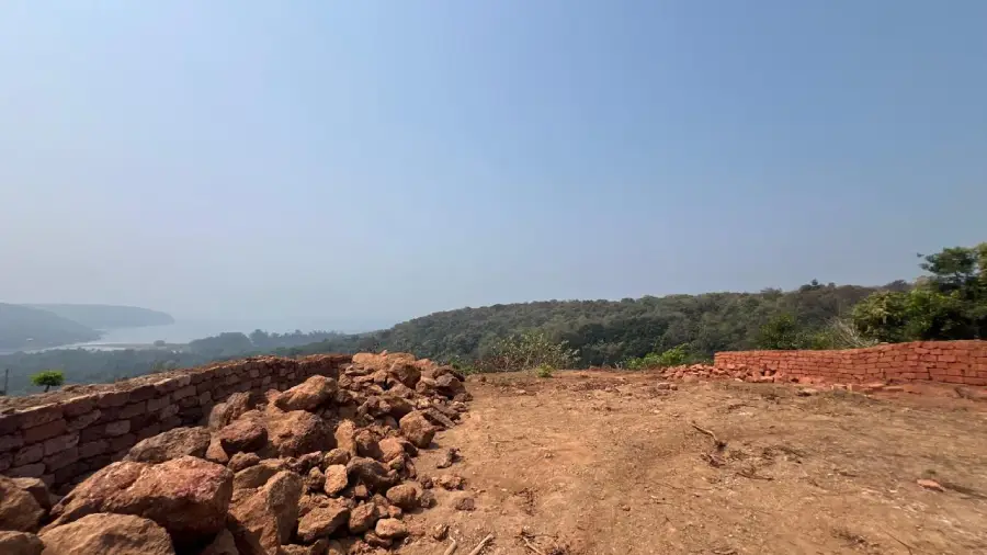 Individual borewell water connection on the Guhagar orchard plot